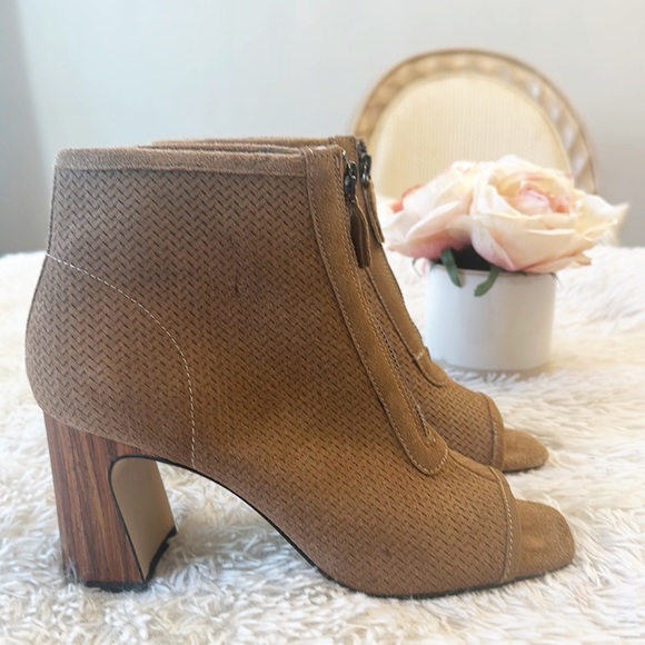 Sanctuary x Zappos Ready Suede Heel Ankle Bootie women size 9 - Picture 4 of 10